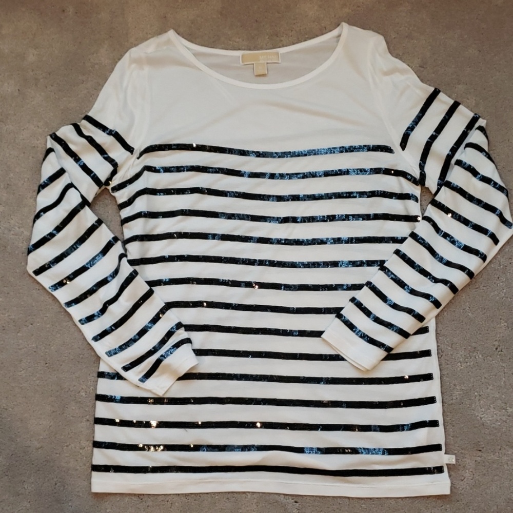 Michael Kors top with sequins